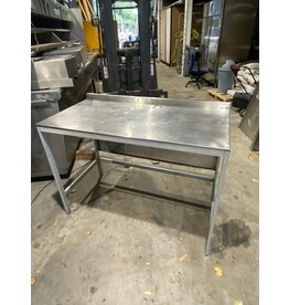 RVS Tafel 65,5x126,5x91 lxbxh