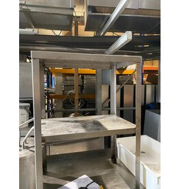 kleine RVS Tafel - 35x55x75,5 lxbxh