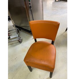 oranje horecastoel - 45x45x84 lxbxh (Gebruikt)