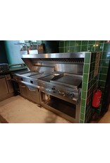 2x De Kuiper Oranda bakwand friteuse standalone unit - evt compleet met baklijn