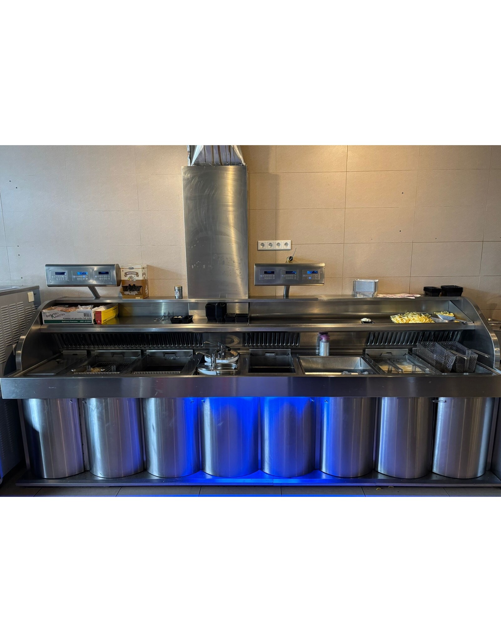 Nog niet gereviseerd - Kiremko 6p Hoog rendement Friteuse