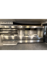 Nog niet gereviseerd - De Kuiper Bakwand friteuse 11 manden, grill en bakplaat