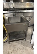 RVS Wastafel - 70x70x85 lxbxh