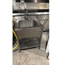 RVS Wastafel - 70x70x85 lxbxh