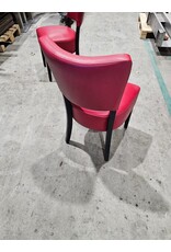 12x rode horecastoelen - 45x45x83 lxbxh (gebruikt)