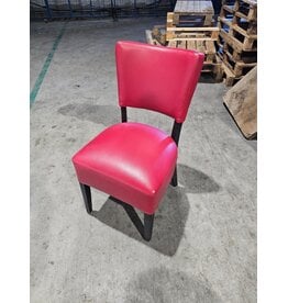 12x rode horecastoelen - 45x45x83 lxbxh (gebruikt)