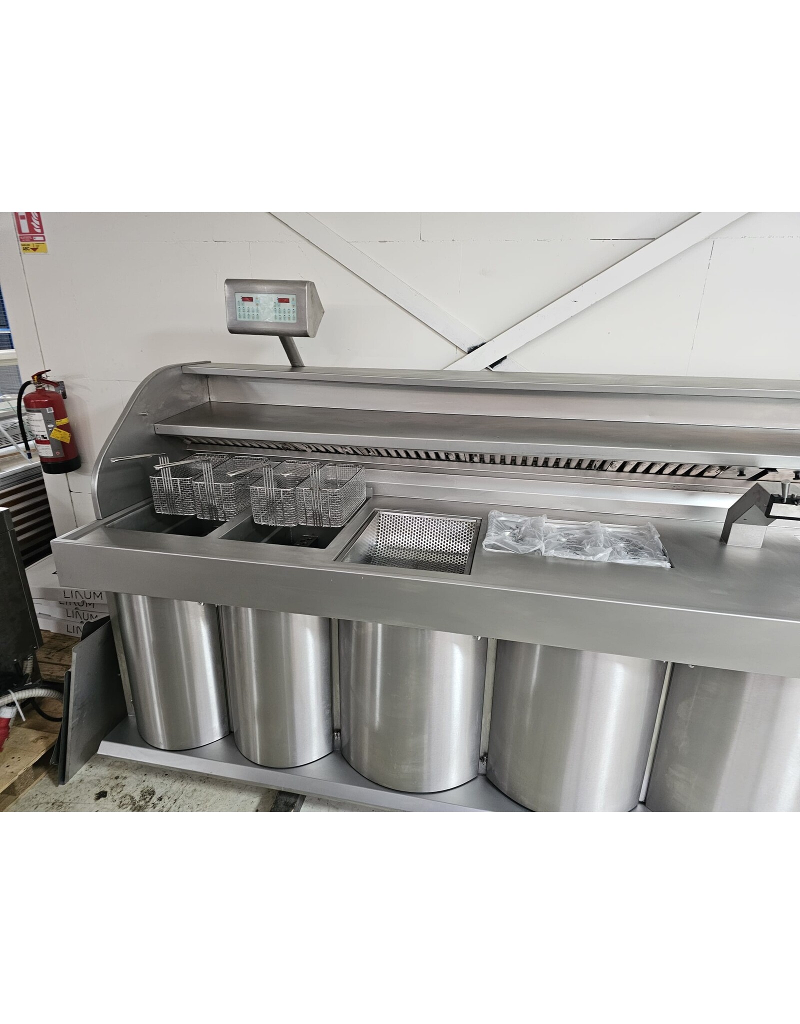 Kiremko bakwand 4x 2 manden HR Bakpl+ABM nog te reviseren