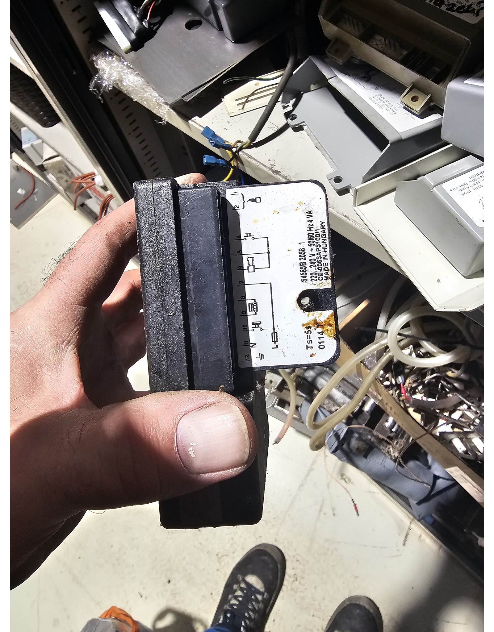 Perfecta Kiremko, Hegro, Perfecta branderautomaat gebruikt