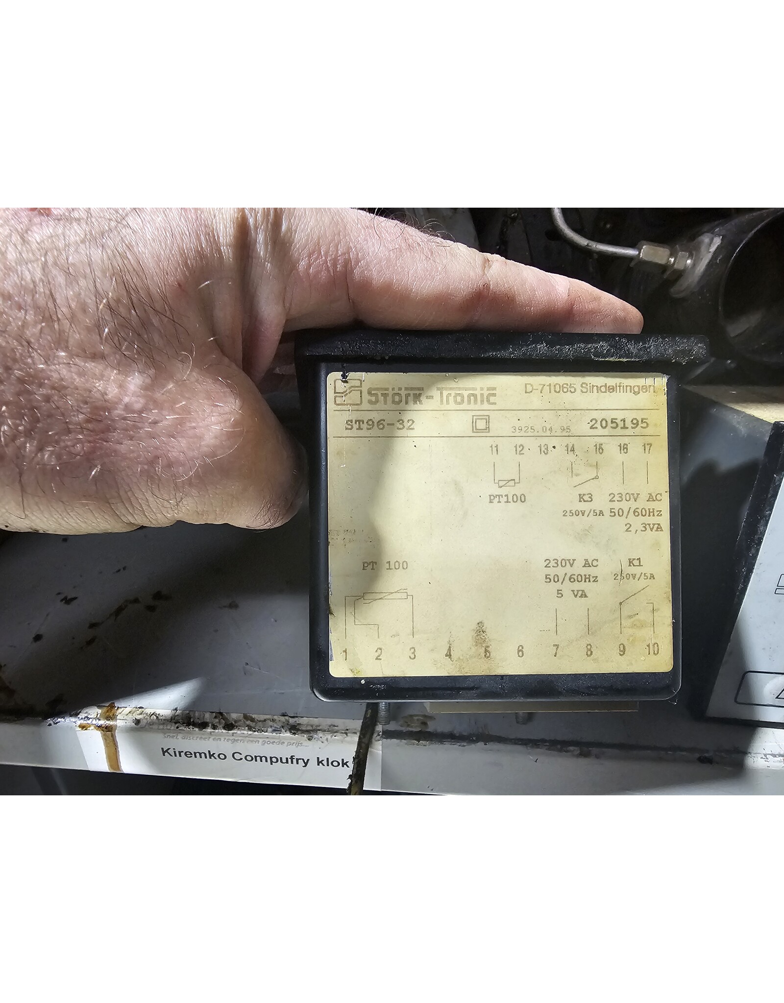 Stork Besturingsklok Stork, gebruikt in div merken