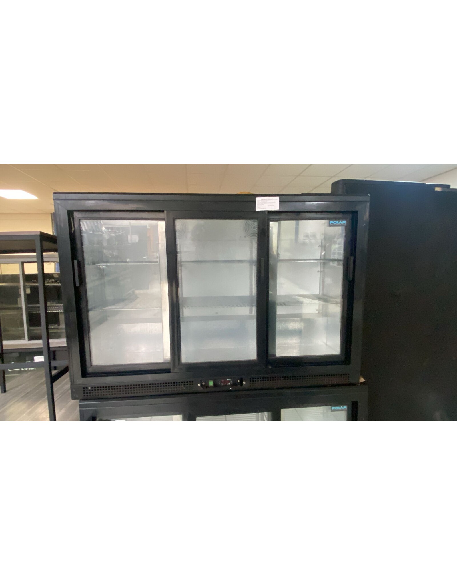 Polar Zwarte Barkoeling met 3 Schuifdeuren