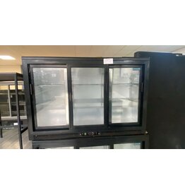 Polar Zwarte Barkoeling met 3 Schuifdeuren