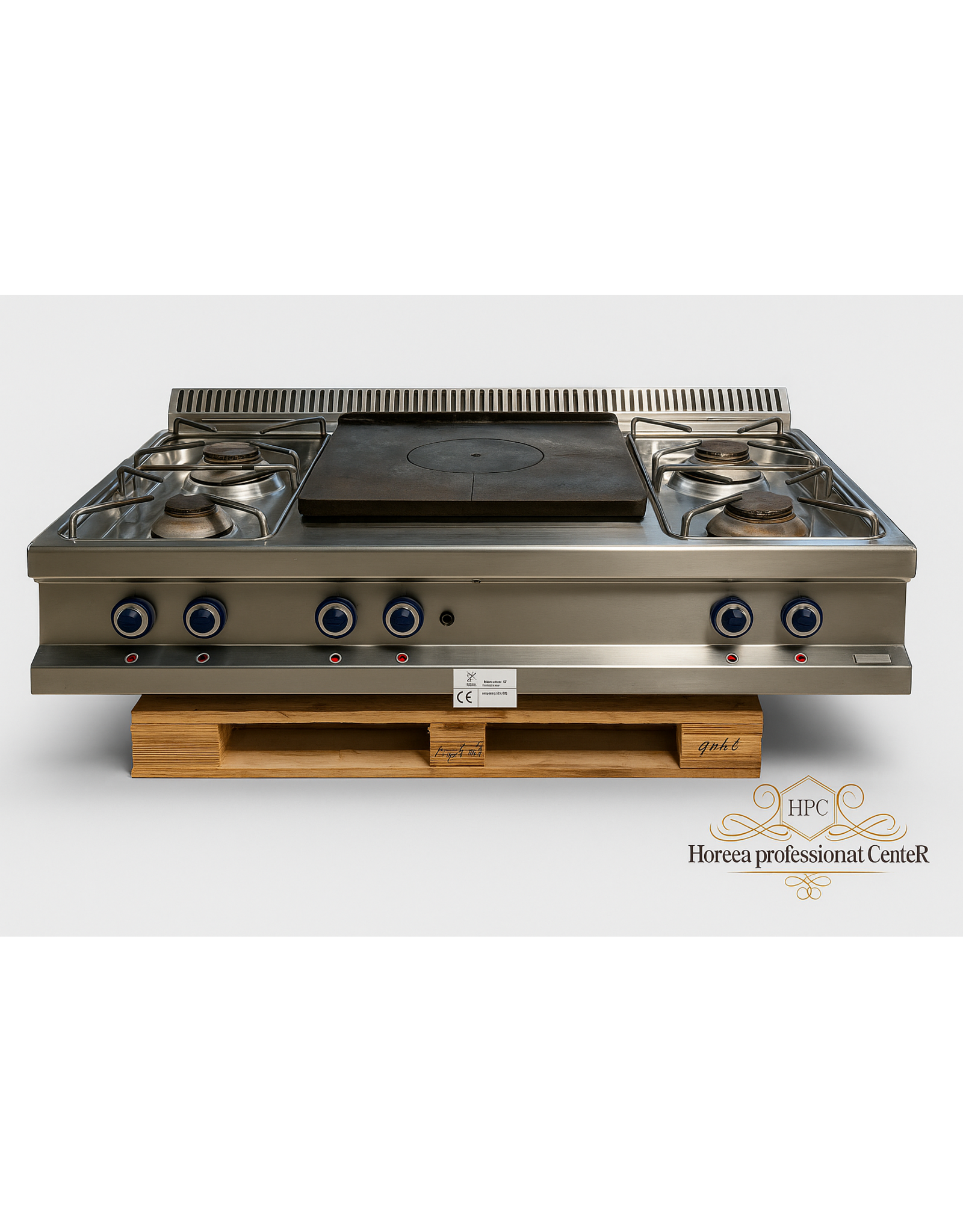 MBM Gasfornuis met bakplaat