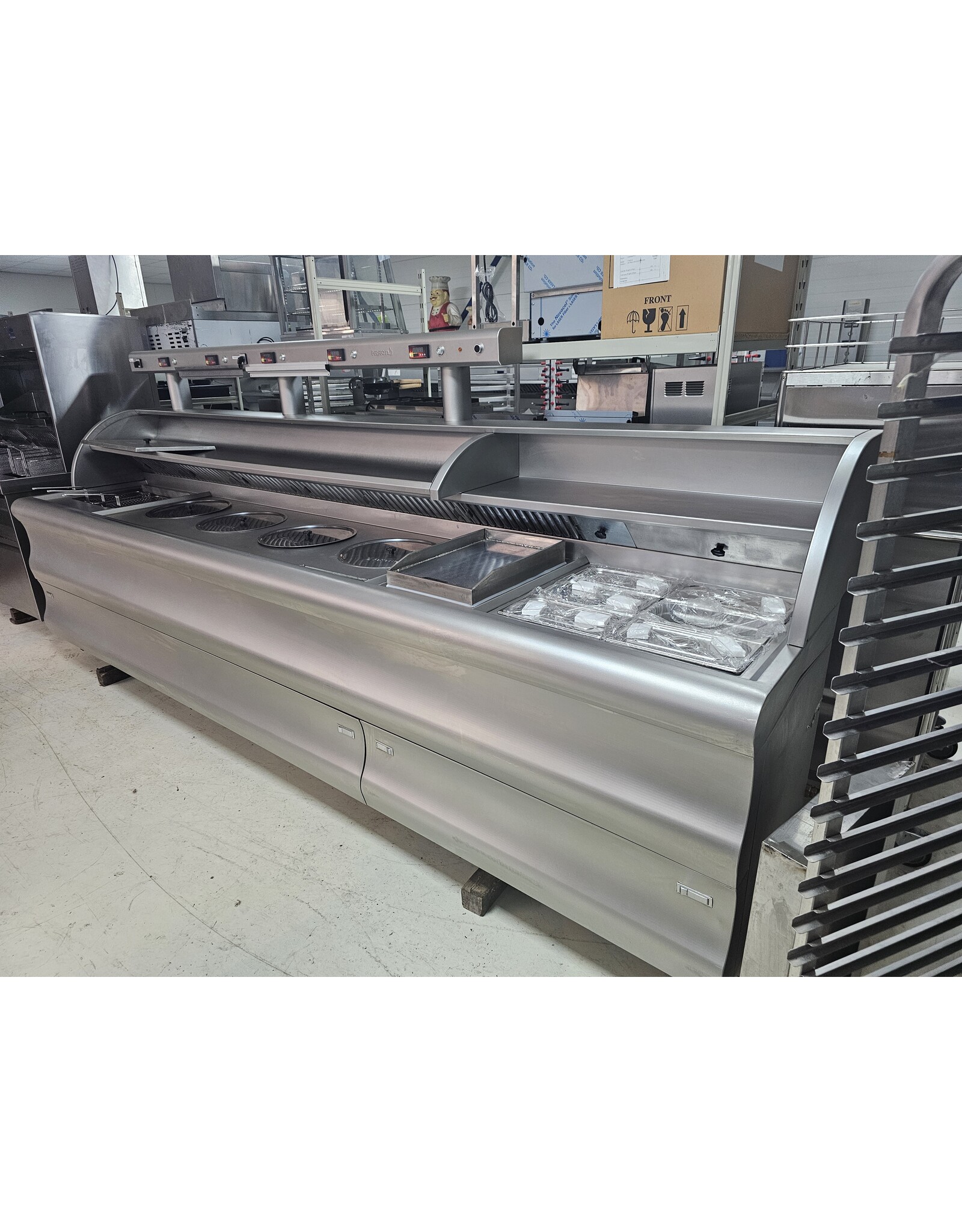 Compleet gereviseerd bakwand friteuse Perfecta 5 Pans 150kW