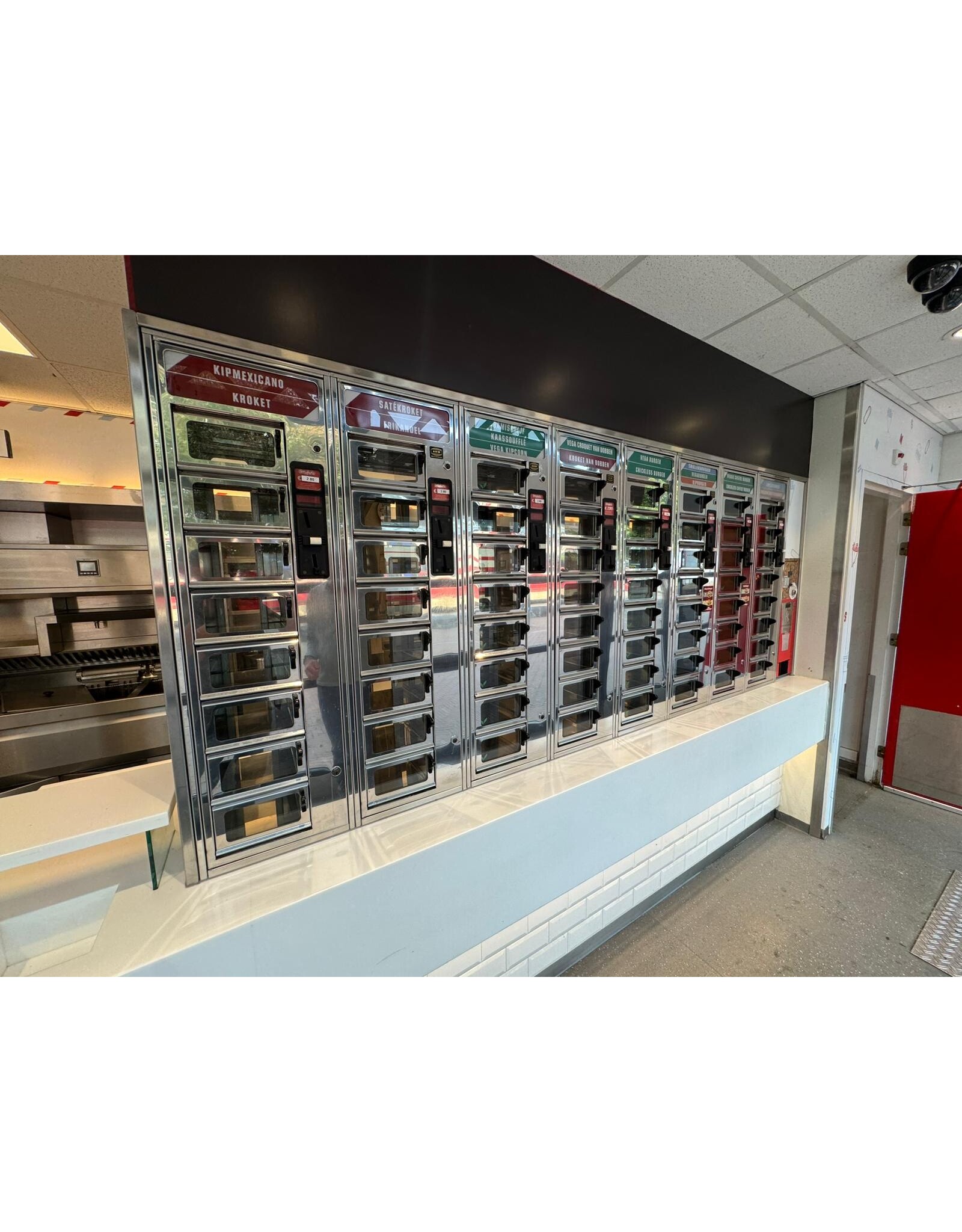 8x ADM loketautomaten op munten prijs is per stuk