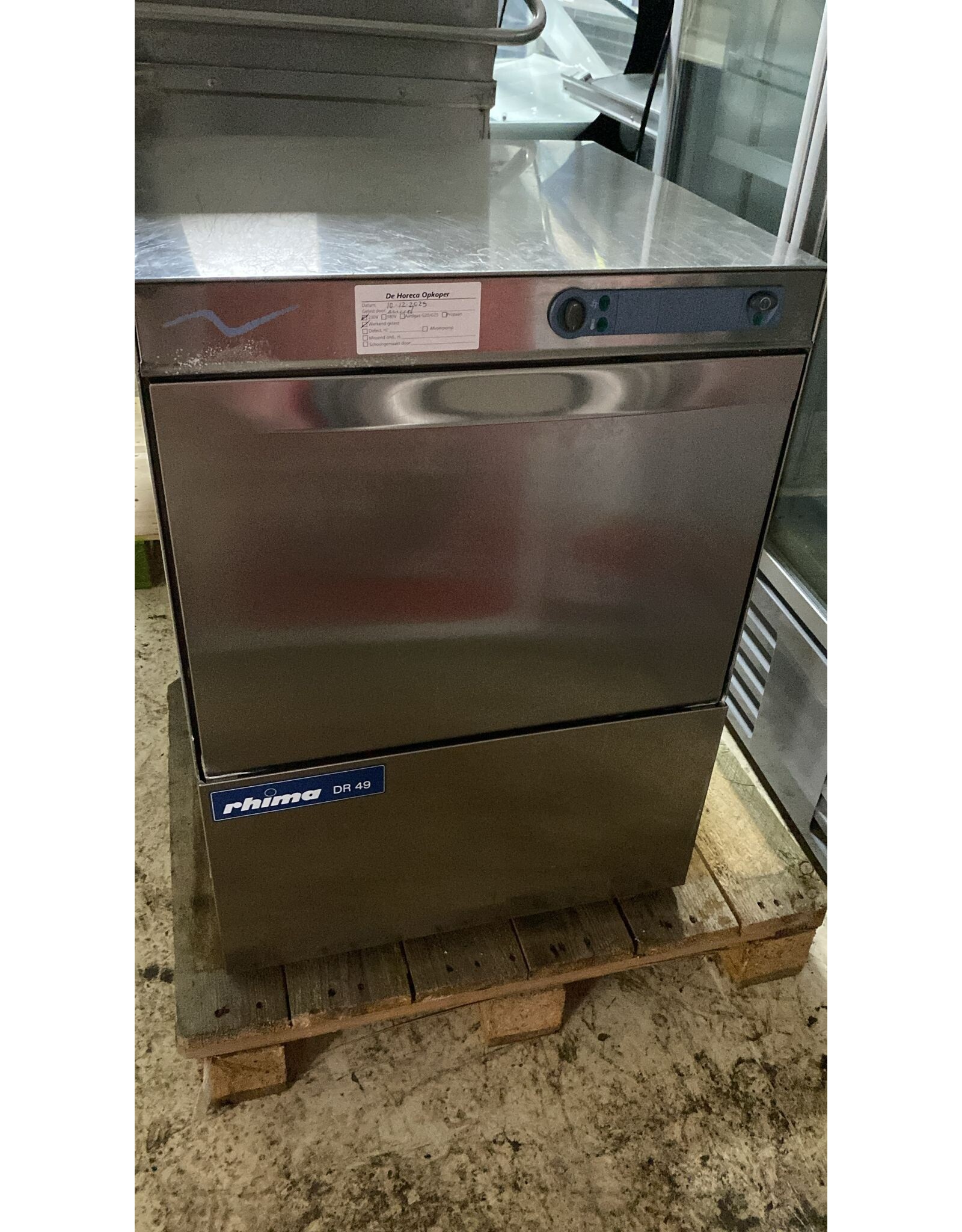 Rhima Professionele Glazenspoelmachine