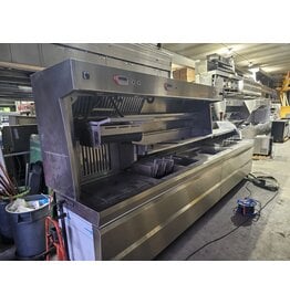 Nog niet gereviseerd - Perfecta bakwand friteuse met transfer hoog rendement