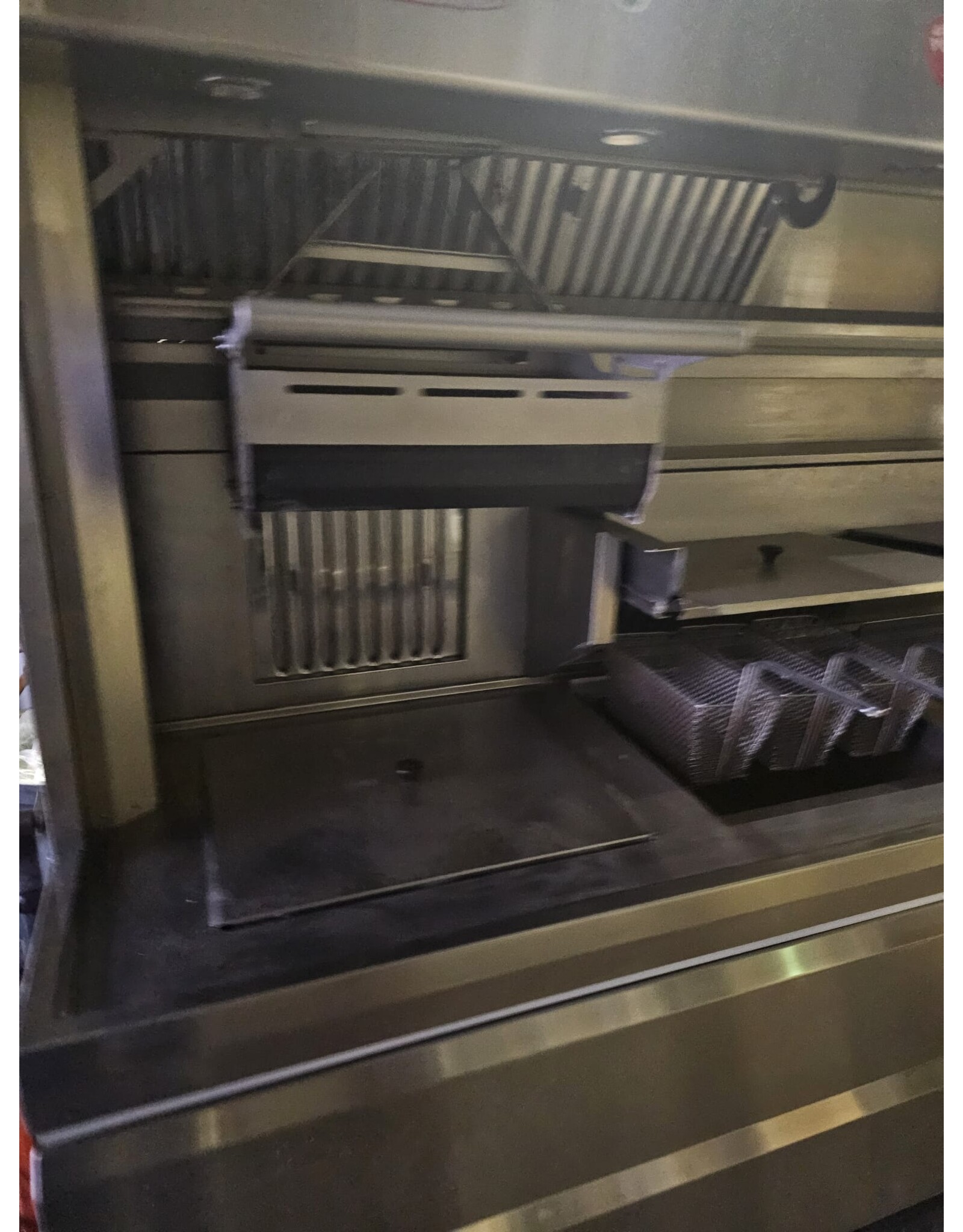 Nog niet gereviseerd - Perfecta bakwand friteuse met transfer hoog rendement