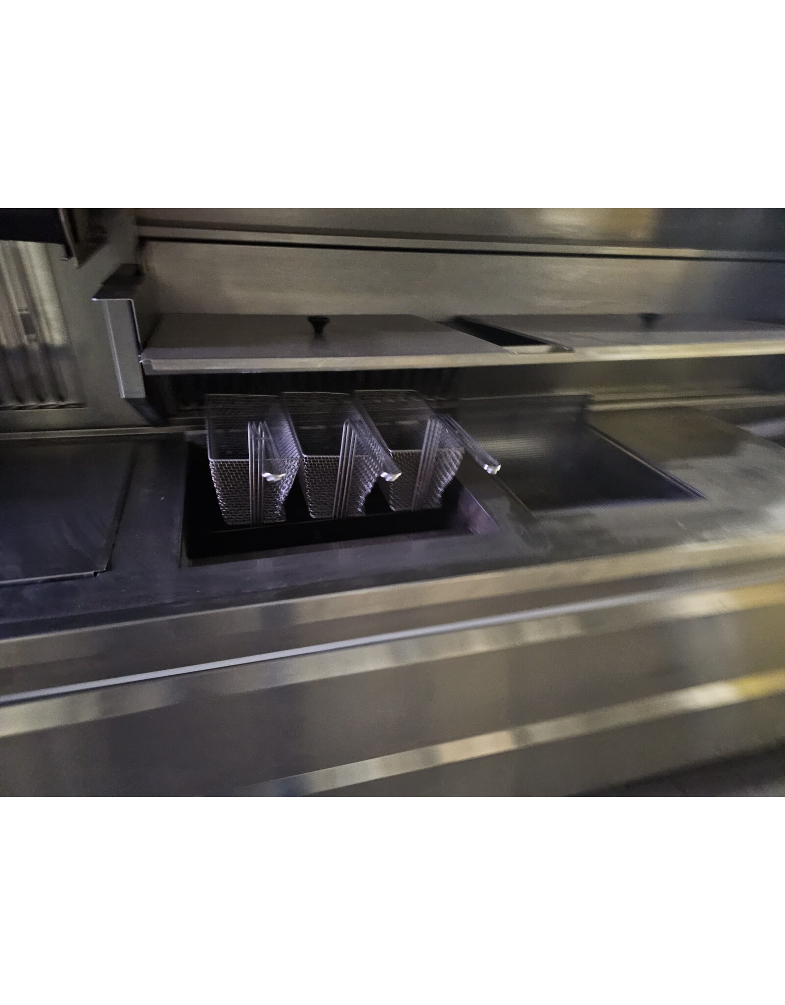 Nog niet gereviseerd - Perfecta bakwand friteuse met transfer hoog rendement