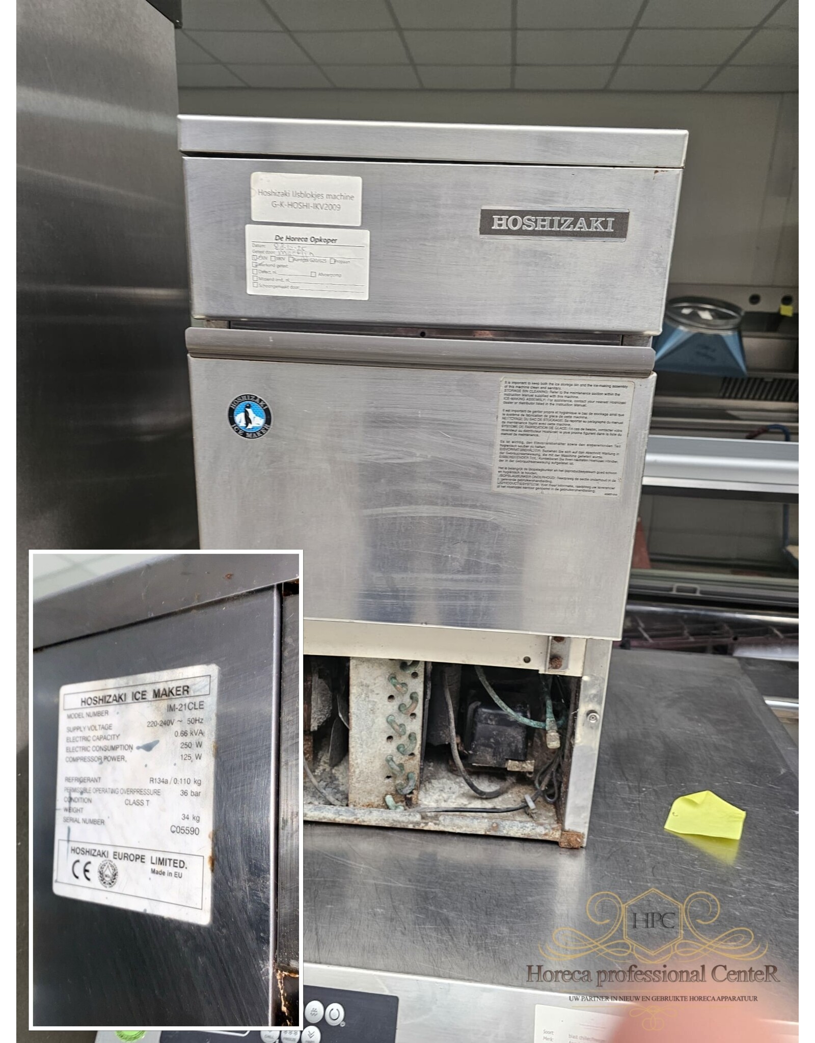 Hoshizaki Hoshizaki IM-21CLE ijsblokjesmachine