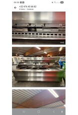 Nog niet gereviseerd - Perfecta bakwand friteuse bakplaat hoog rendement