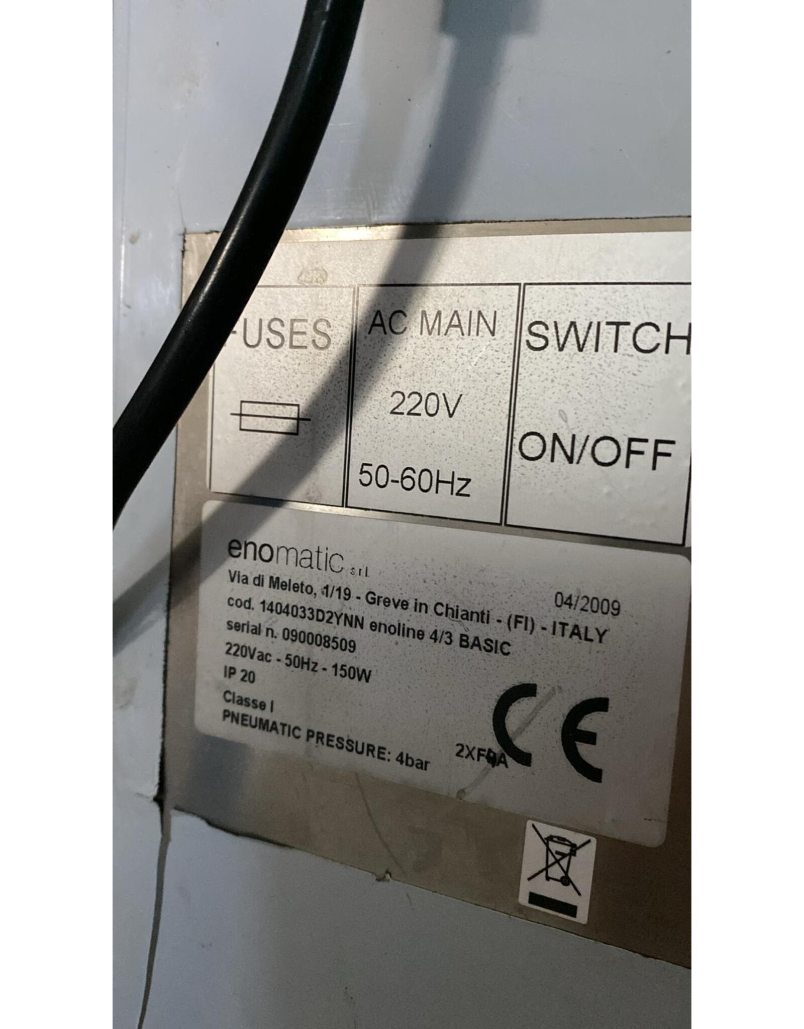 enomatic professionele wijn dispenser