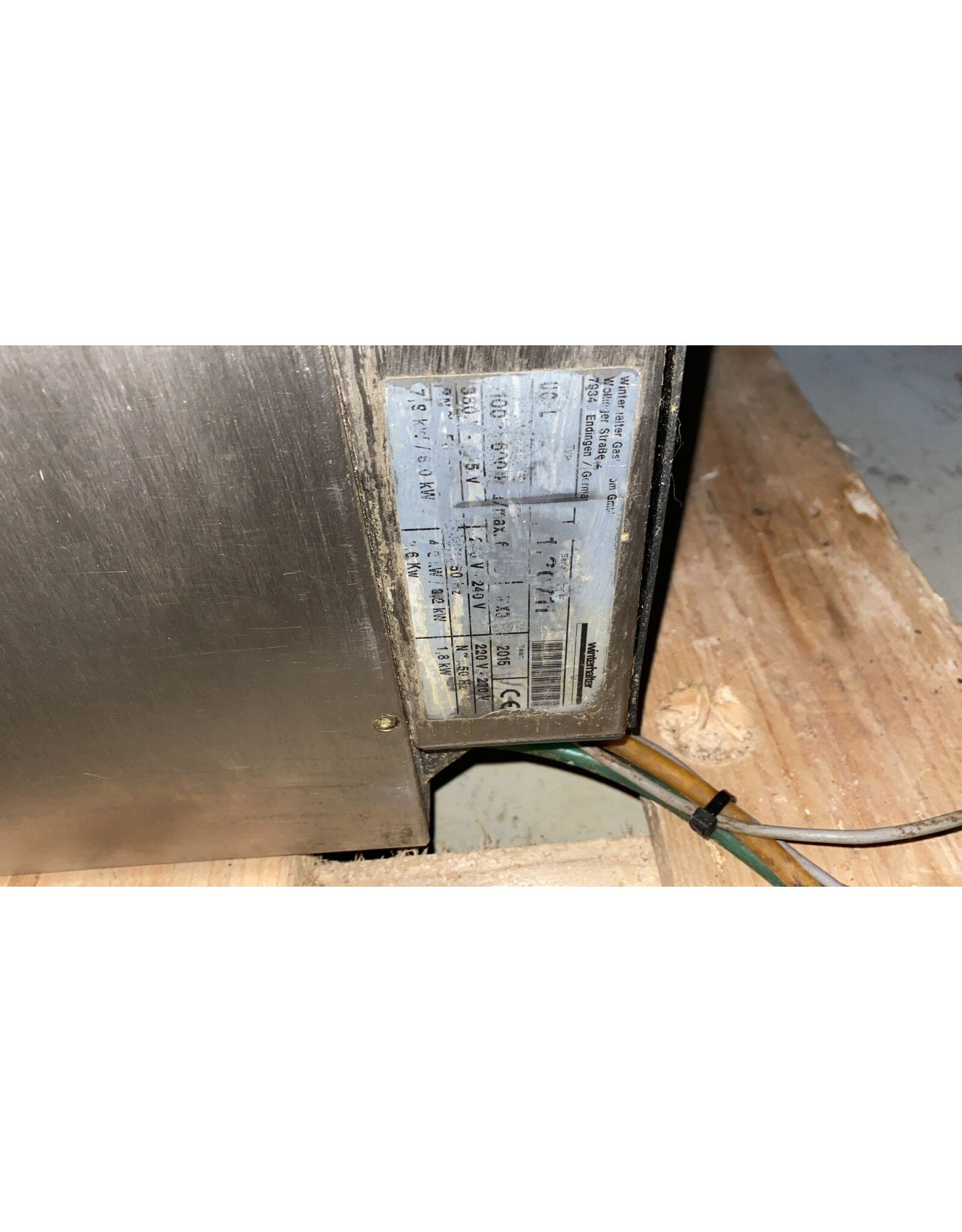 Winterhalter onderbouw vaatwasser