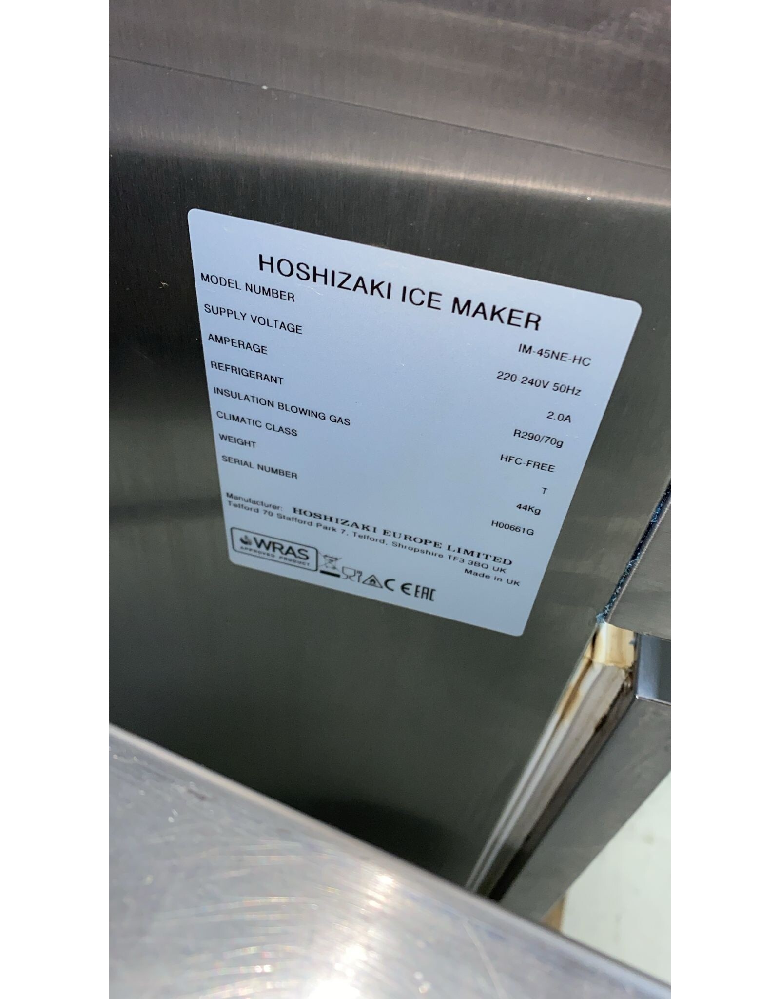 hoshizaki ijsblokjesmachine Hoshizaki 2024