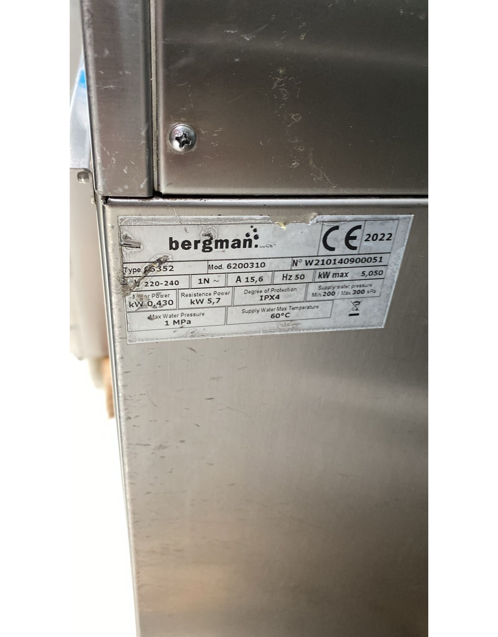 bergman doorschuif vaatwasser