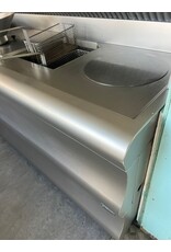 Nog niet gereviseerd - Perfecta Vis en friet bakwand friteuse HR Grillplaat+vetfilter