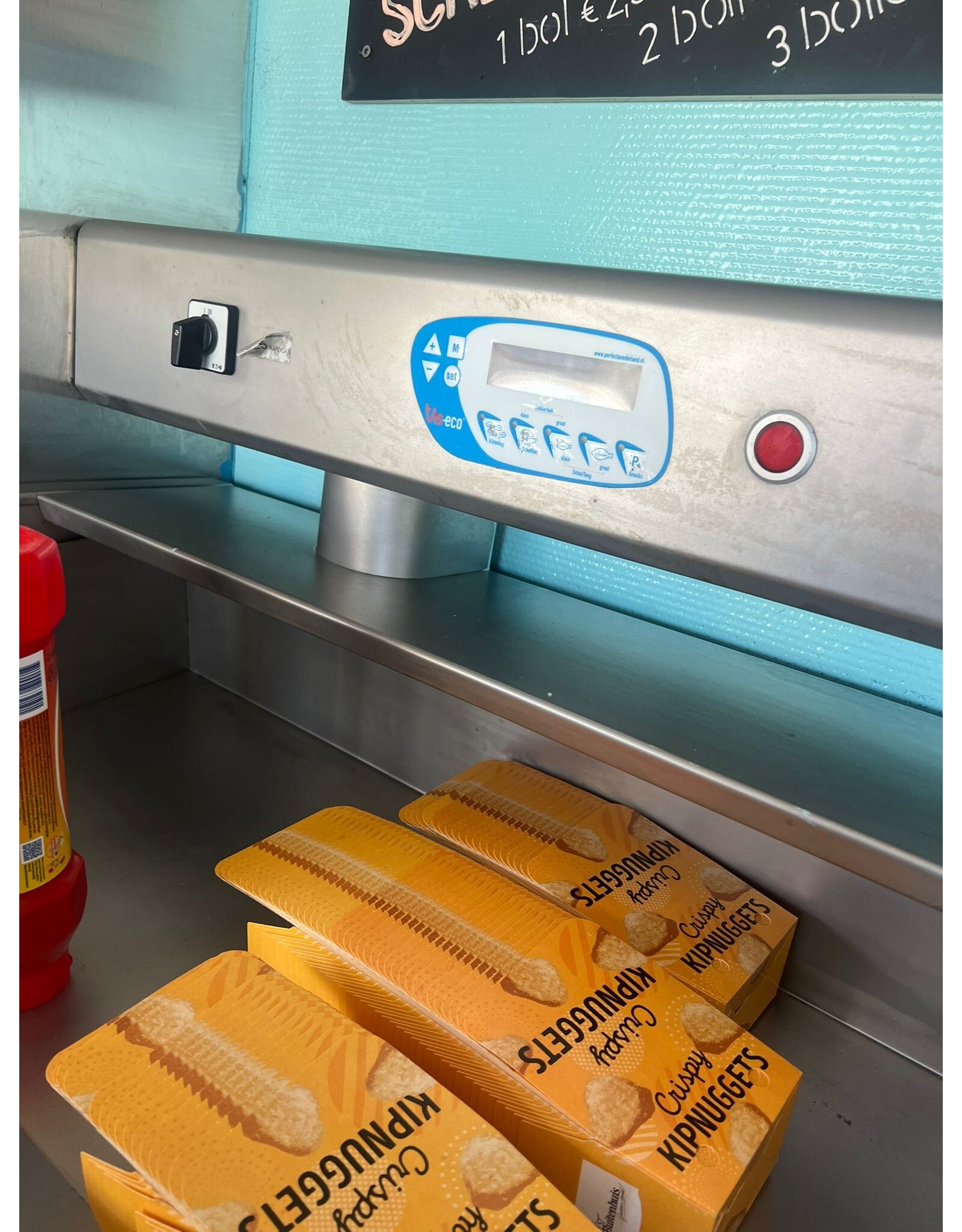 Nog niet gereviseerd - Perfecta Vis en friet bakwand friteuse HR Grillplaat+vetfilter