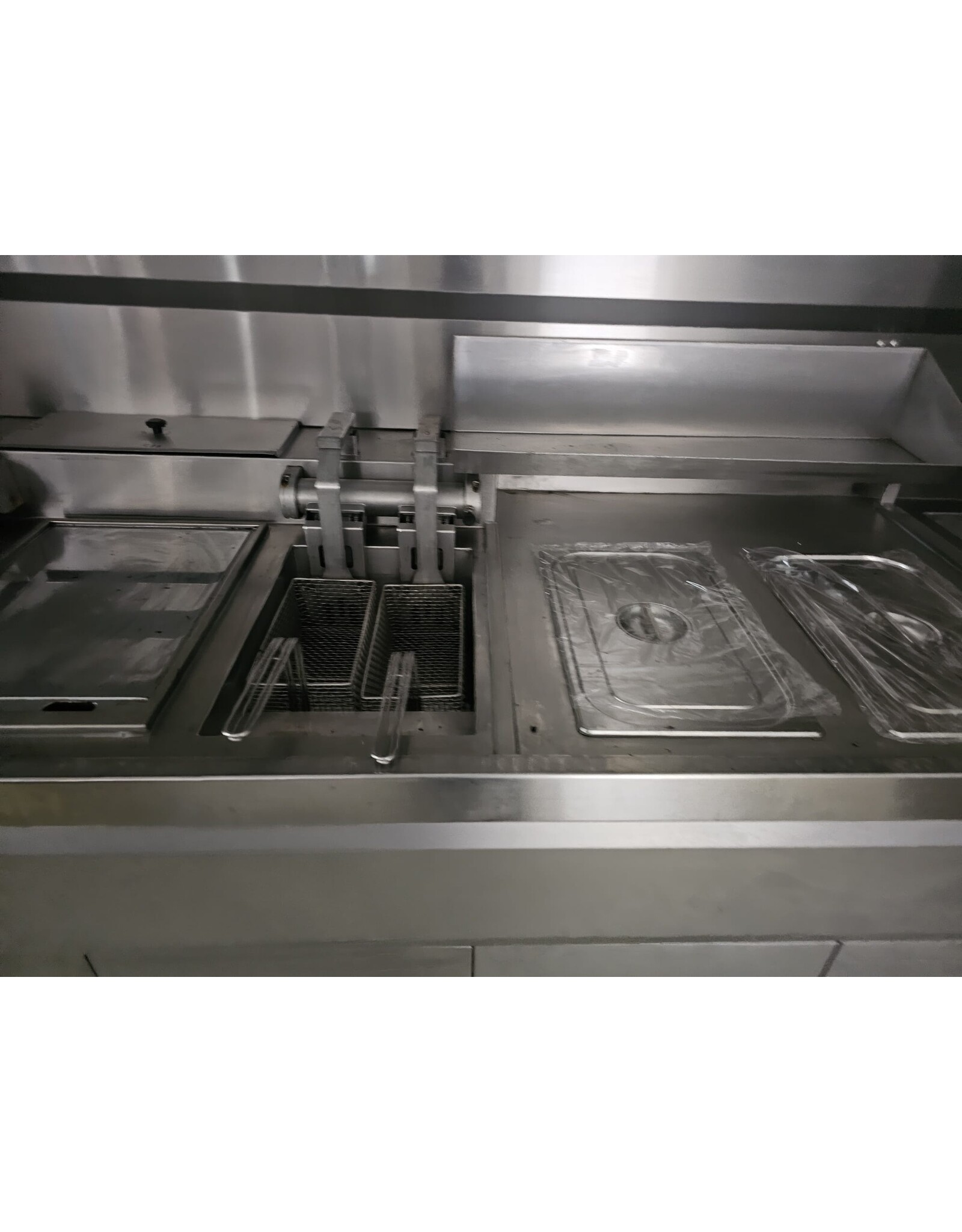 Kiremko volledig gereviseerde  Elektrische friteuse bakwand 400V