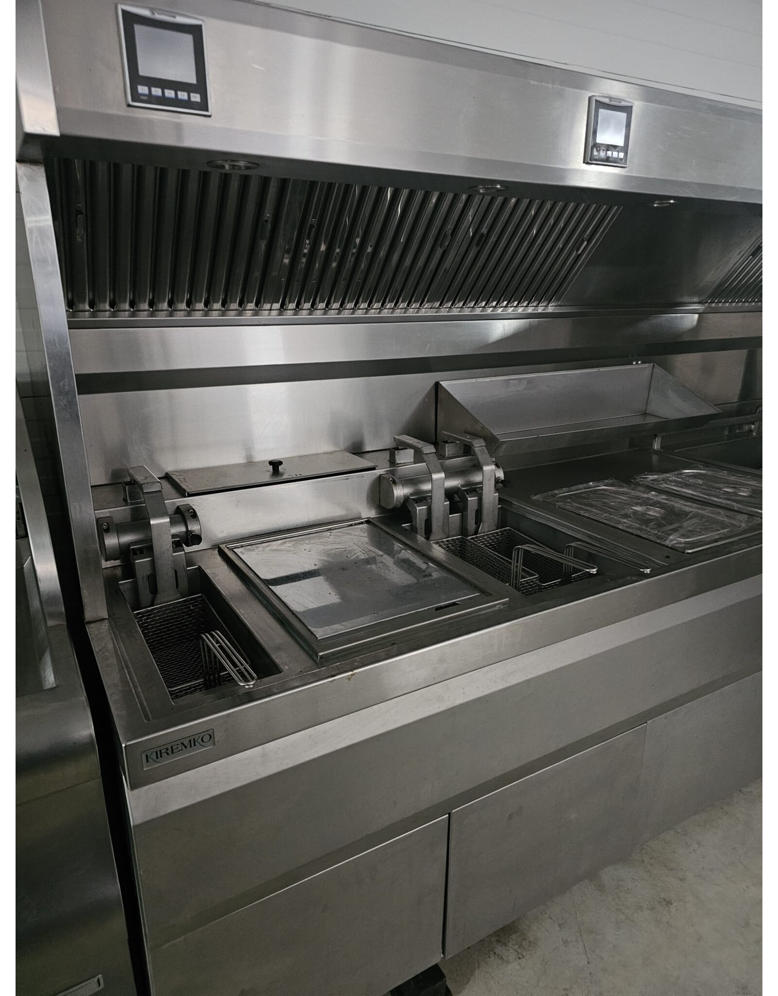 Kiremko volledig gereviseerde  Elektrische friteuse bakwand 400V