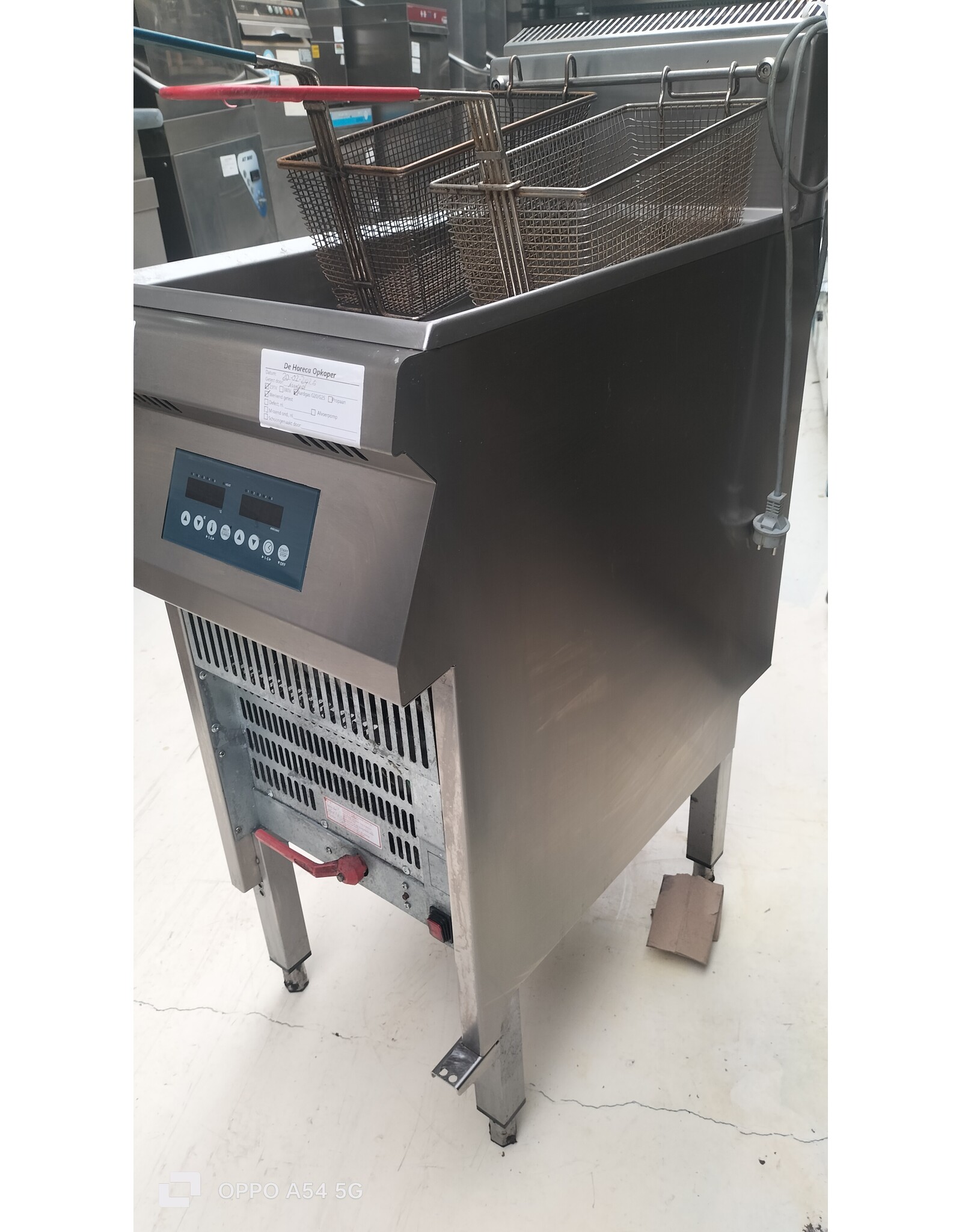 Hakto Friteuse Frylogic Hoogrendement Aardgas - ZEER KRACHTIG!