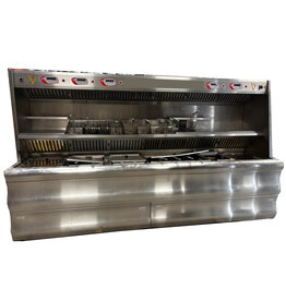 Nog niet gereviseerd - Perfecta HR  bakwand friteuse 1xR en 9 manden