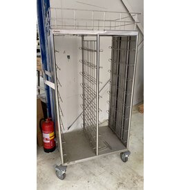 Bartscher RVS Traywagen / Rekwagen