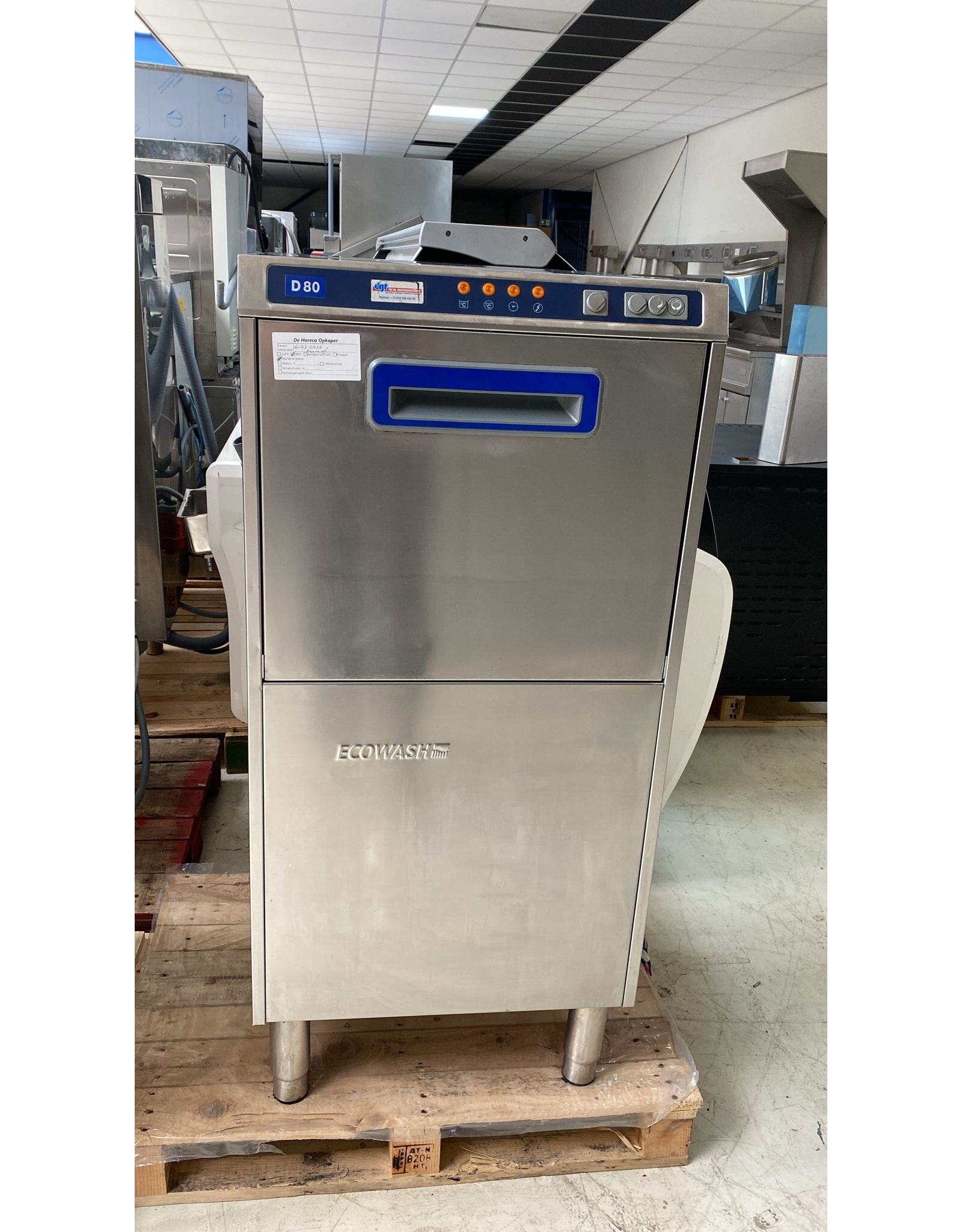 Leventi Ecowash D80 Doorschuifvaatwasser