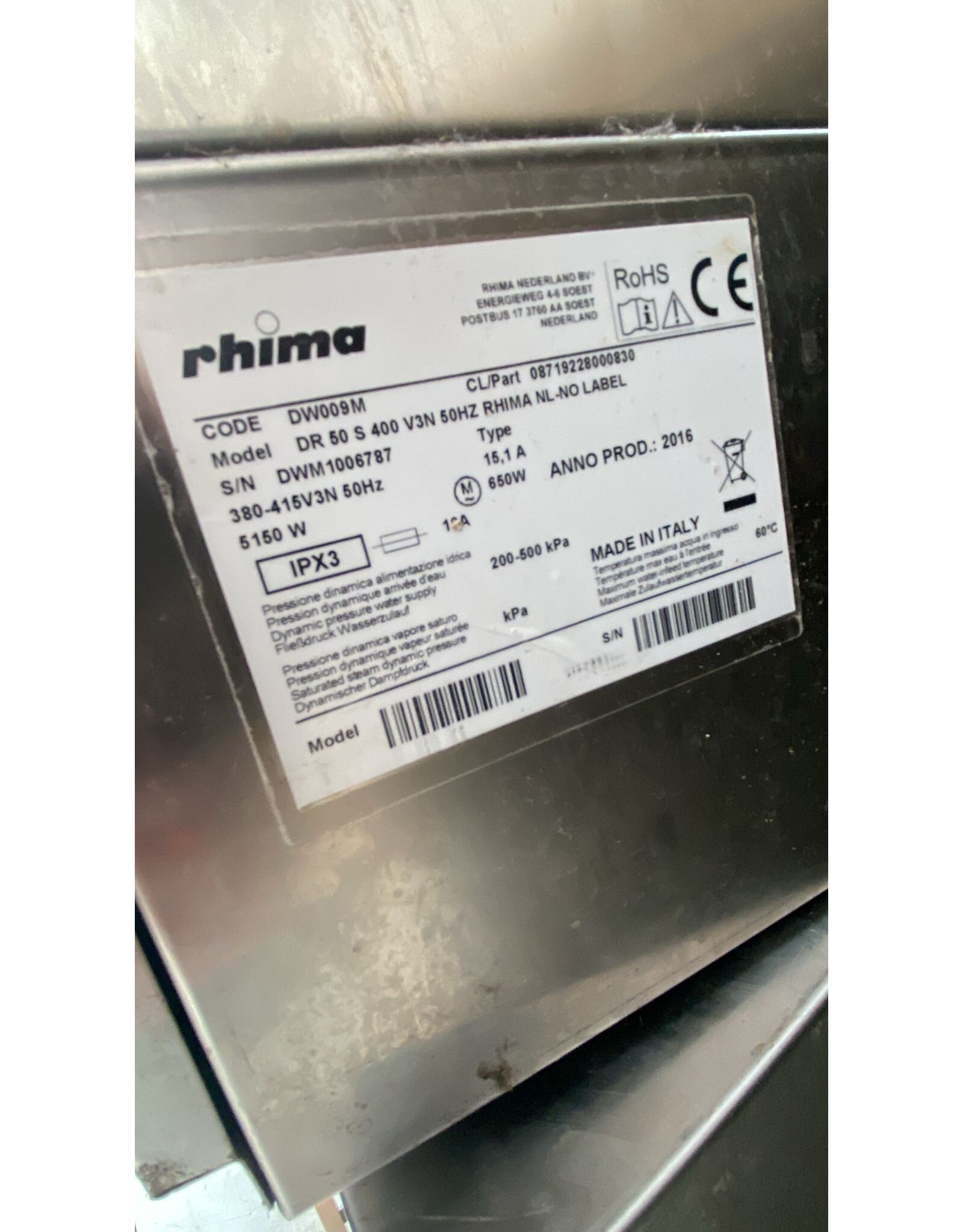 Rhima Horeca Vaatwasser