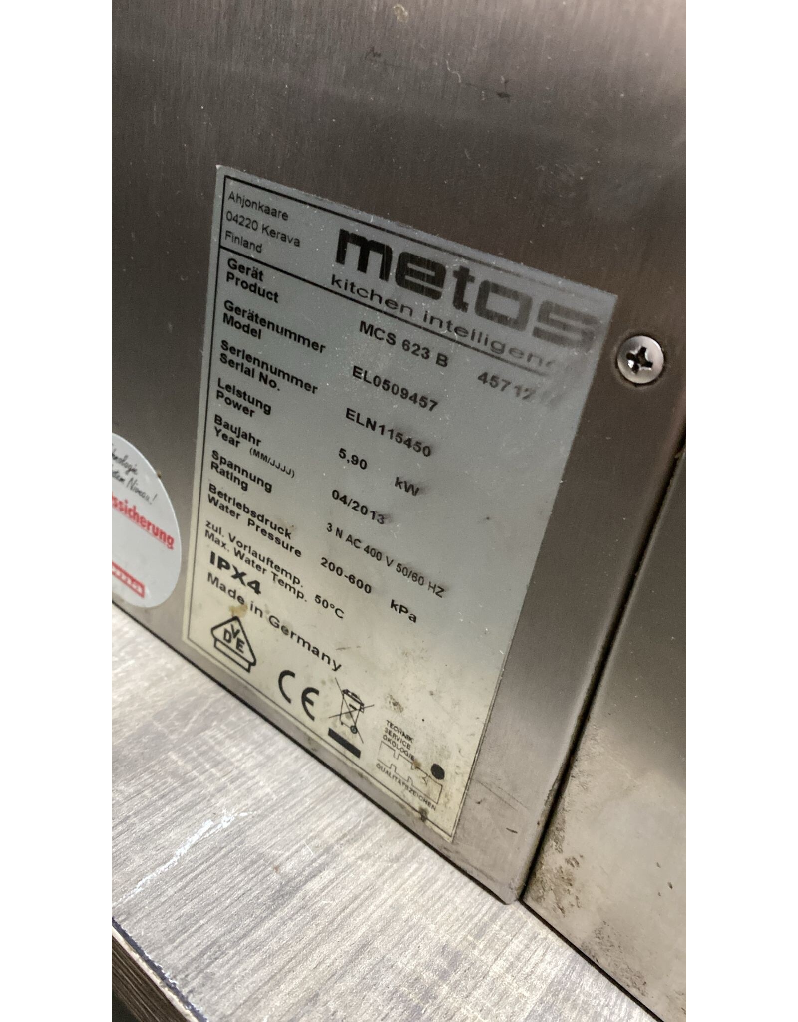 Metos Combisteamer / Combi Oven