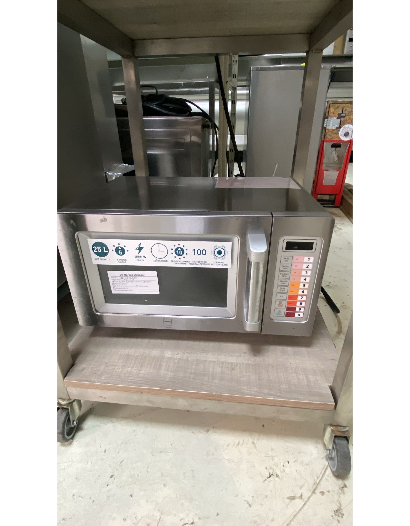 metro Professionele Magnetron 1000W