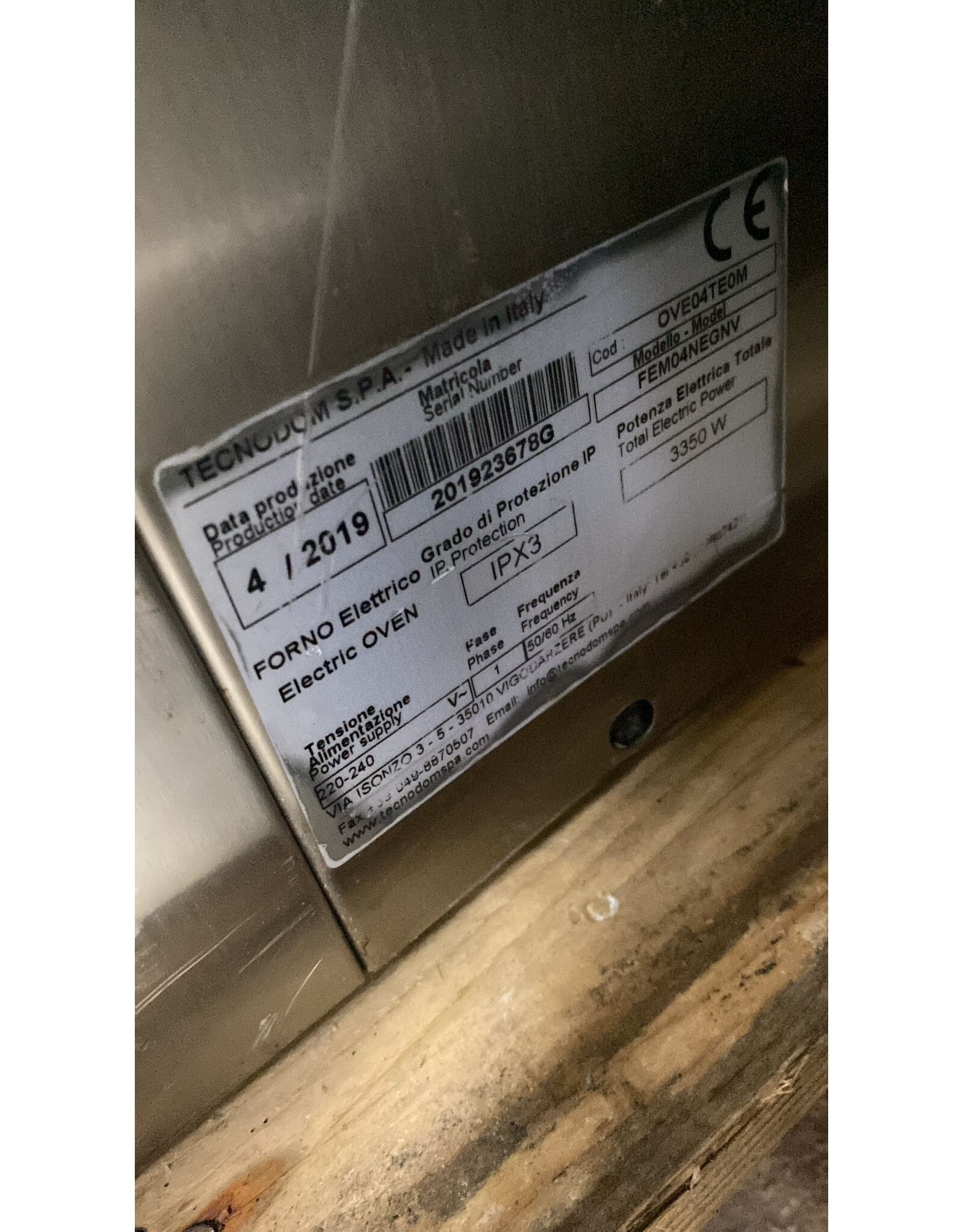 Tecnodom Tecnodom horeca oven 2019