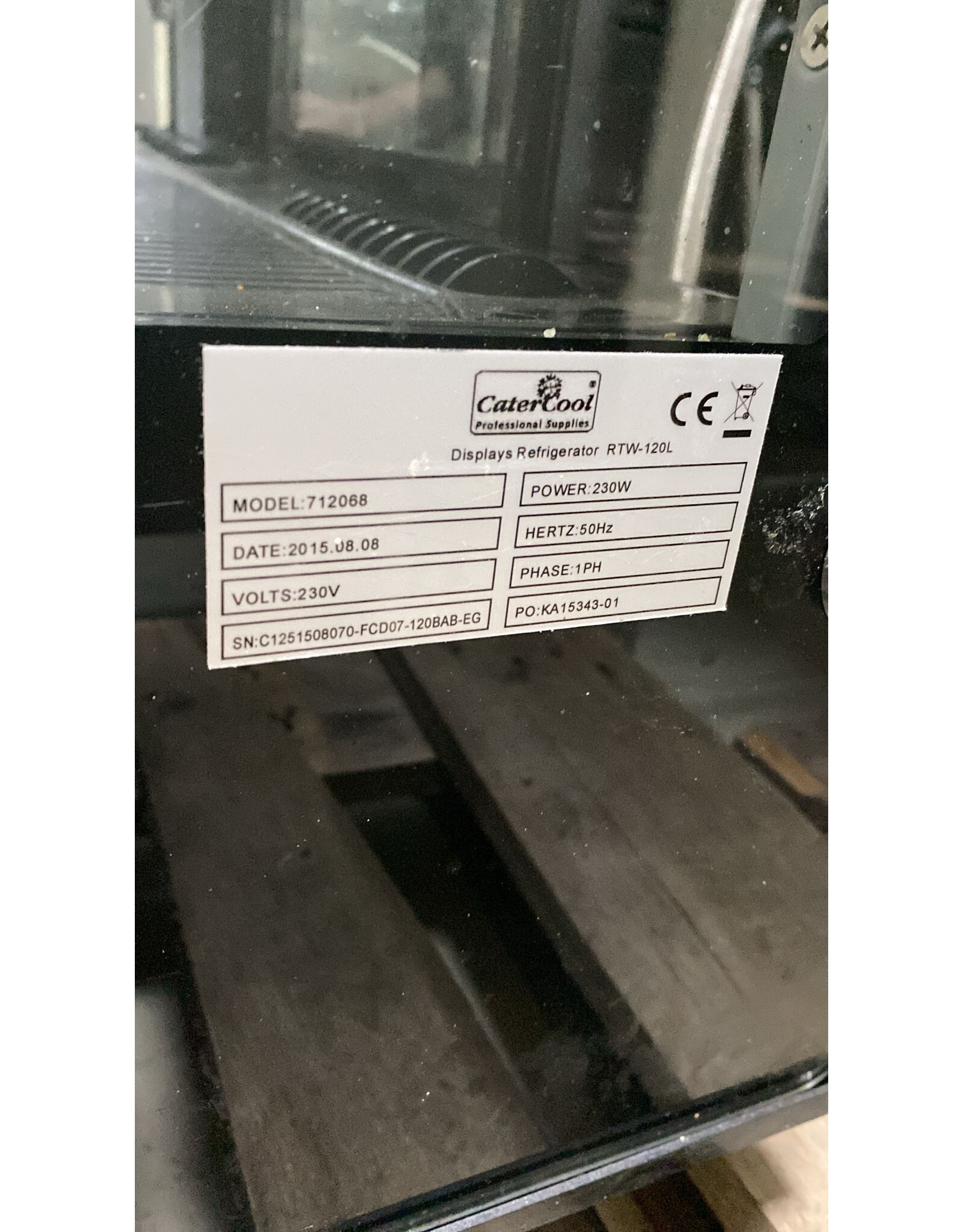 Catercool opzet koelvitrine