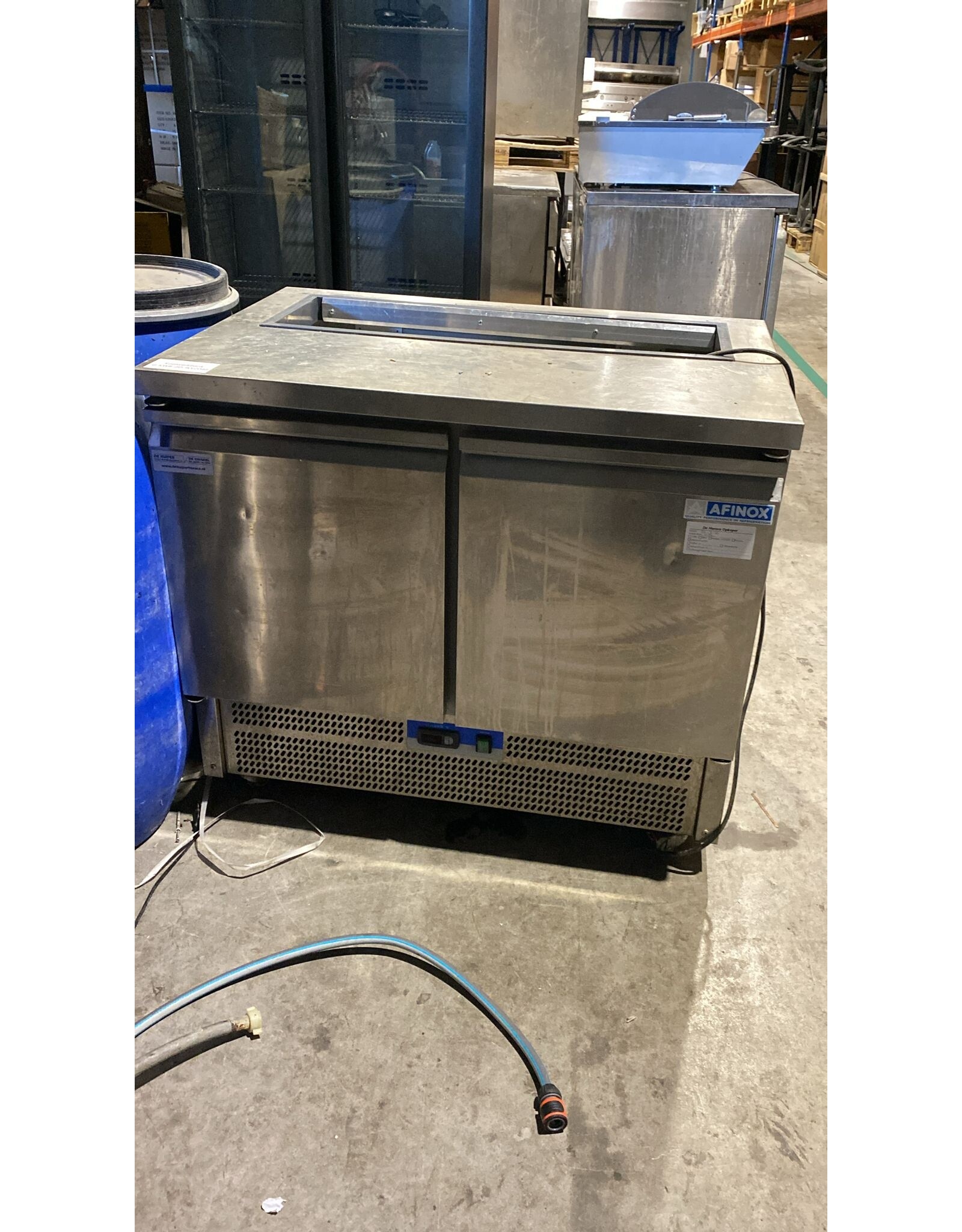 Afinix Afinox Koelwerkbank / Saladette – 2 Deurs