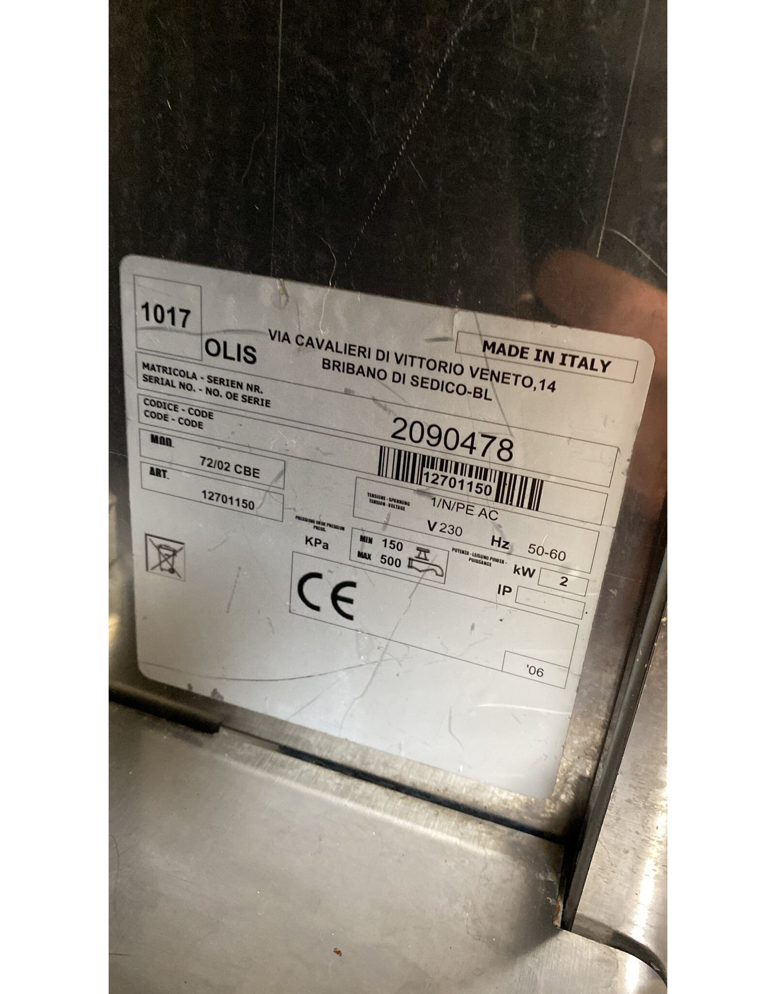 Olis Olis Professionele Elektrische Pastakoker / Kookunit