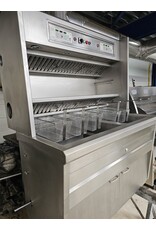 Gereviseerde Florigo bakwand friteuse 1x3M 1x2M Hoog rendement