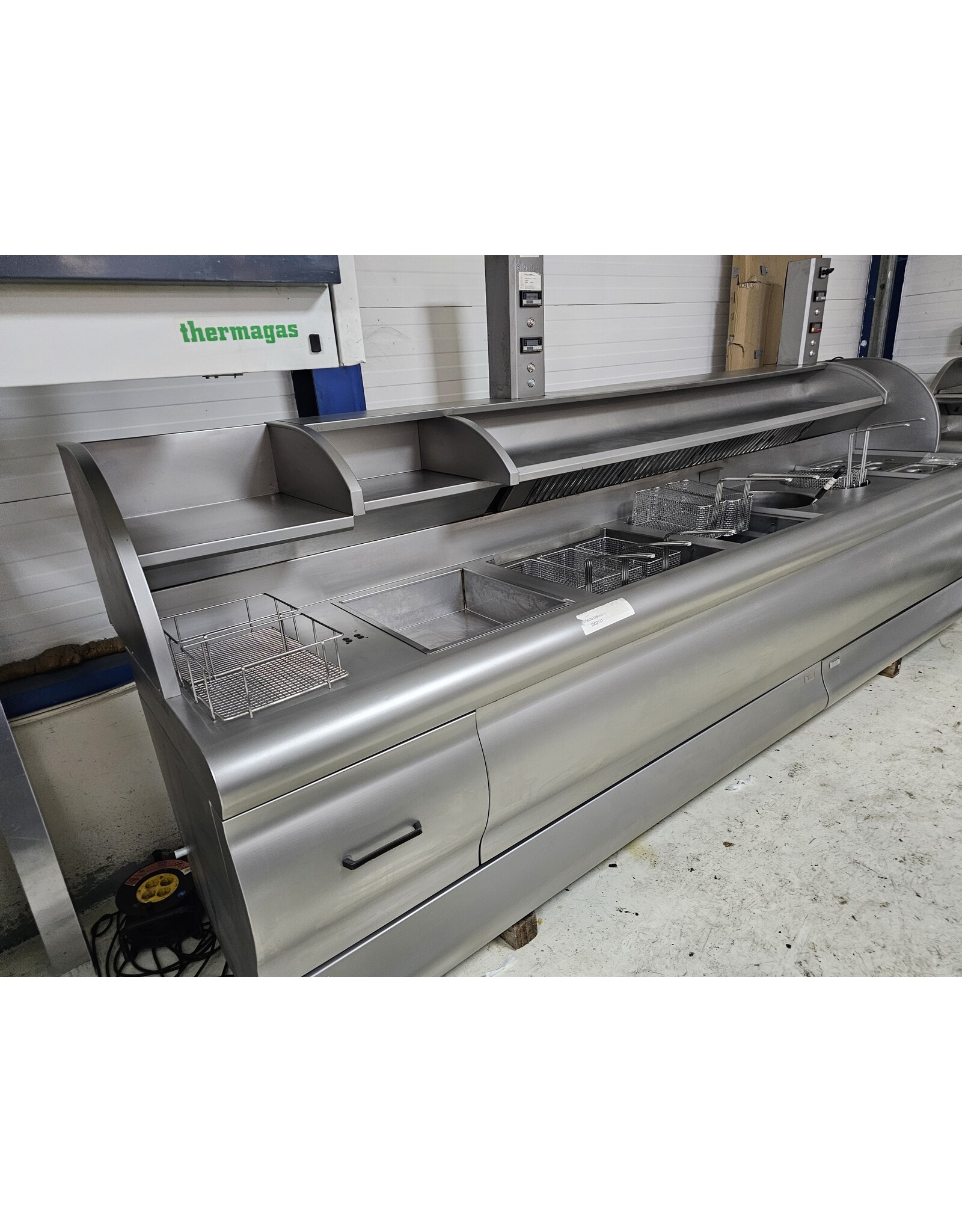 Perfecta Perfecta HR Backwandfritteuse (überarbeitet) - 148 KW mit Erdgas