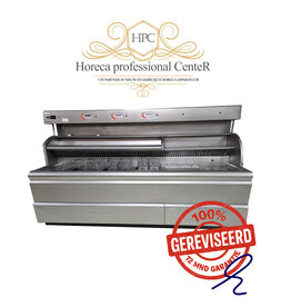Gereviseerde Perfecta bakwand friteuse VR 3x 2 mand ABM+Bkpl+Vetpomp 129kW