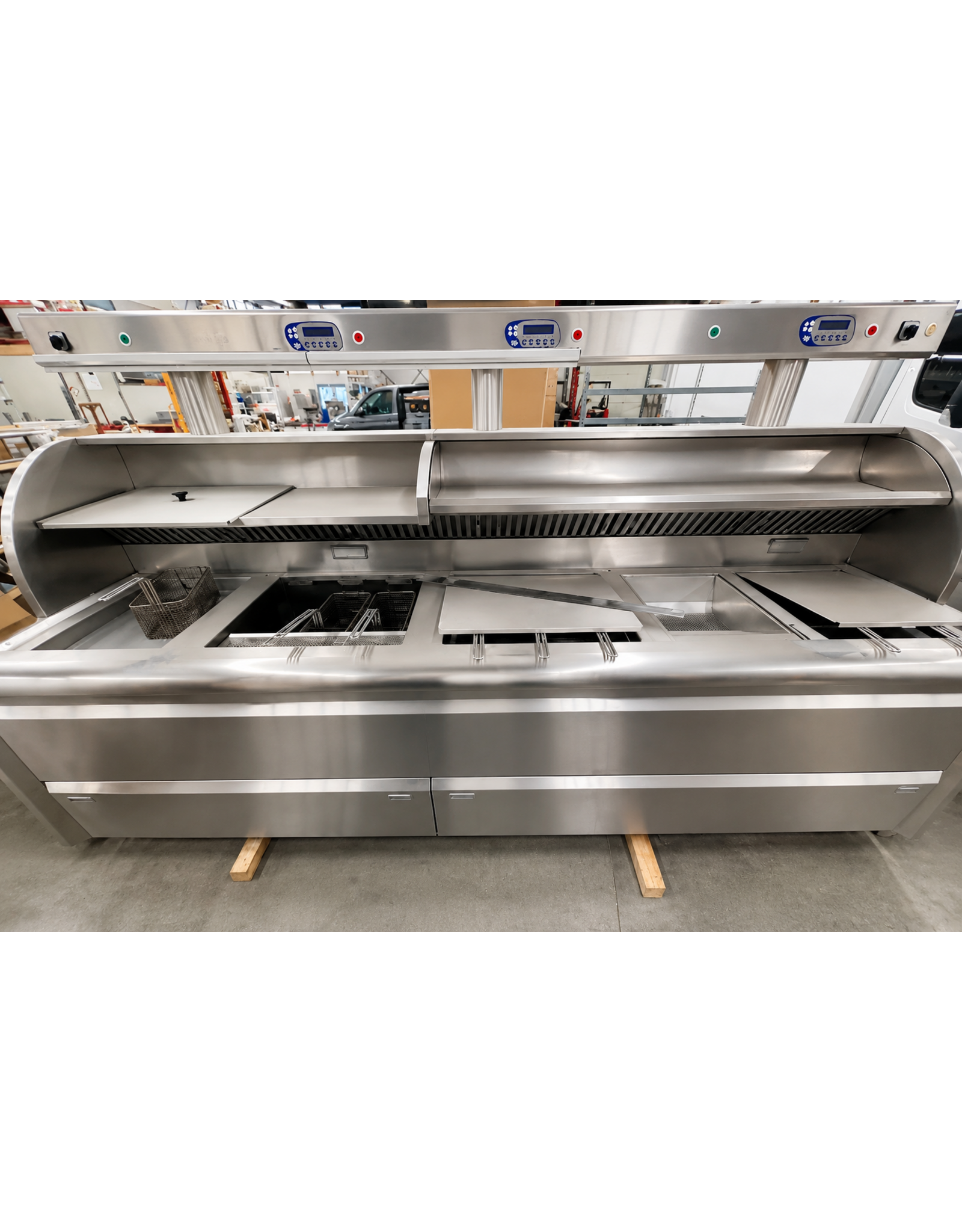 Nog niet gereviseerd - Perfecta HR bakwand friteuse 8 manden