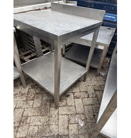 RVS Werktafel 80 X 70 X 70CM (B x D x H) Wordt schoongemaakt bij levering