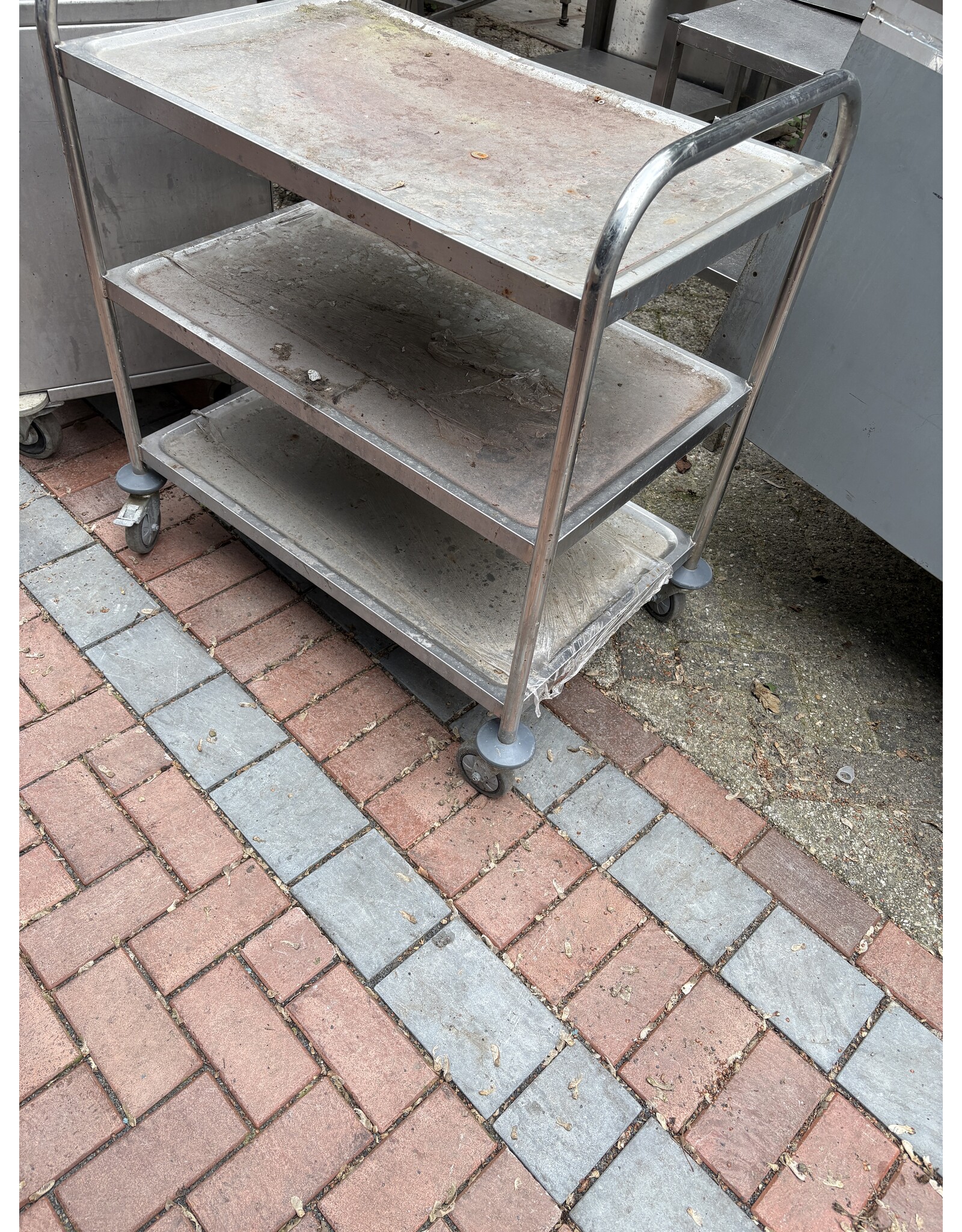 Servierwagen 3 Etagen  53 x 85 x 93 cm (B x T x H) Bei Lieferung gereinigt