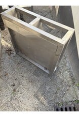 RVS Onderstel 70 x 68 x 21cm (B x D x H Wordt schoongemaakt bij levering